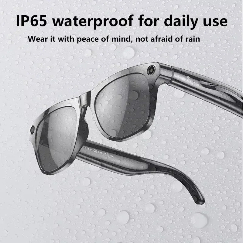 VIVO 8K Smart AI Glasses With 1200mp Camera Chat Gpt Touch Sport Sunglasses Bluetooth Calling Music Player For Men Women Gift