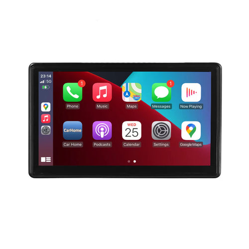 123 CarPlay Screen 7 inch wireless display for Apple CarPlay and Android Auto